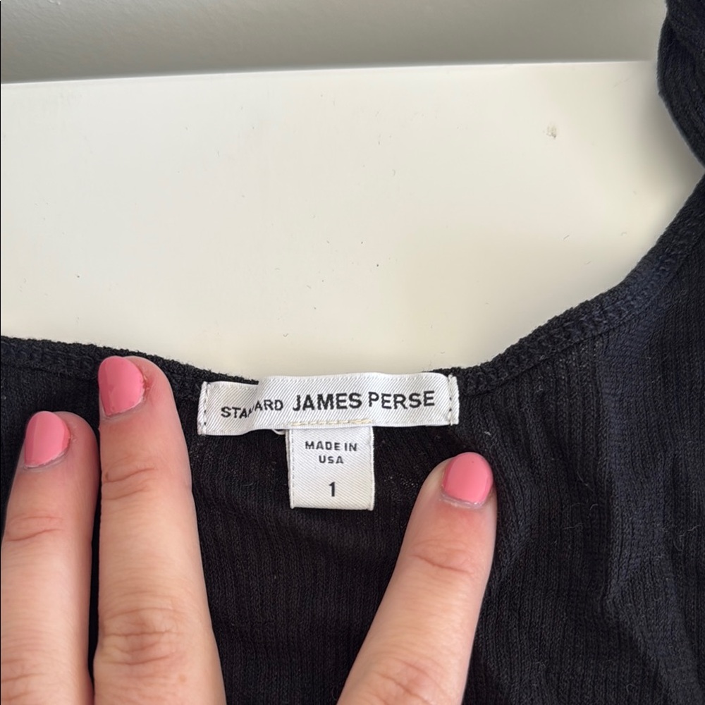 James Perse black tank